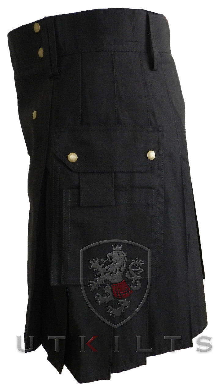 Utility Kilt – GlenCrae, Black