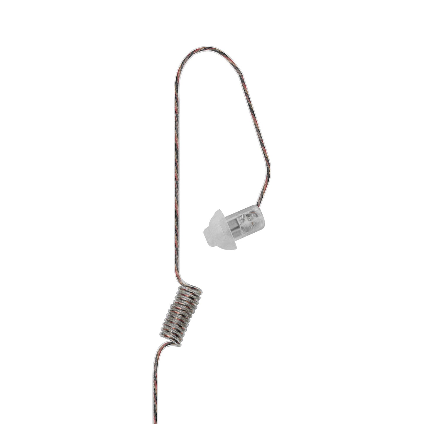 Invisible Series Mic/Earpiece Upgrade Kit- Tubeless Covert/Tactical Radio Earpiece Ambidextrous- Tubeless Earpiece & Acoustic Tube Kit Converter
