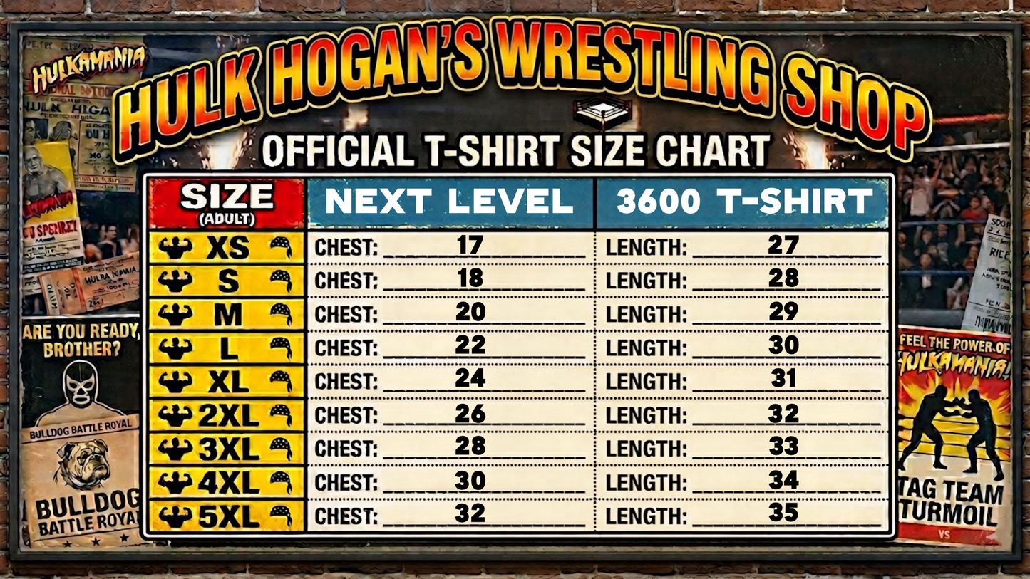 Sublimated Hogan Andre Adult T-Shirt