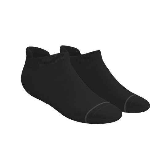 The Night Op | Plain Black Heel Hammock™ Ankle Socks