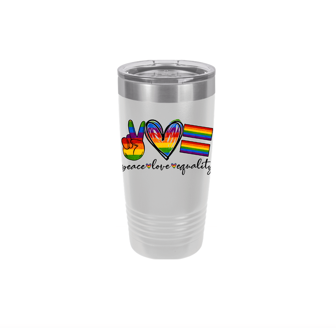 Peace Love Equality | Polar Camel Tumbler
