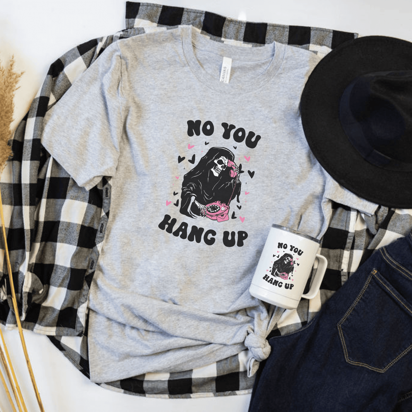 No You Hang Up Halloween T-Shirt
