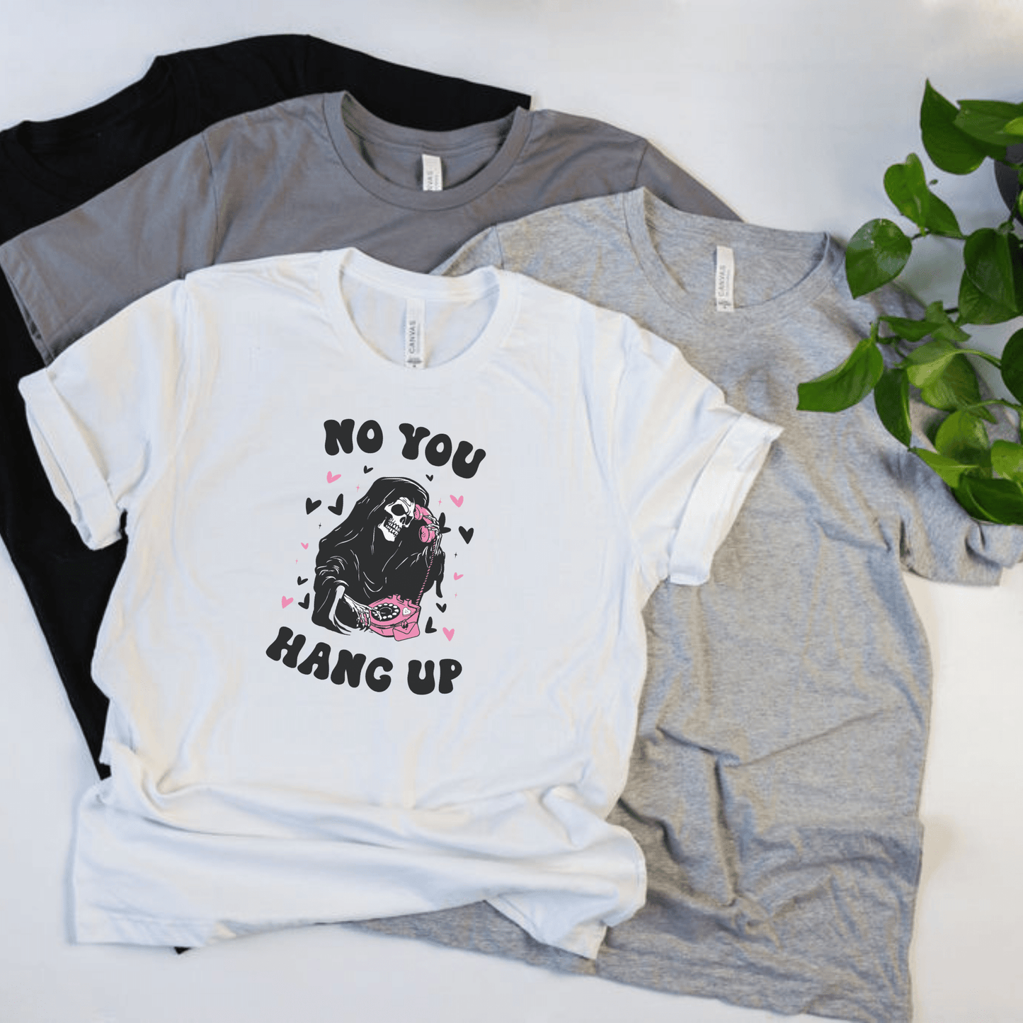 No You Hang Up Halloween T-Shirt
