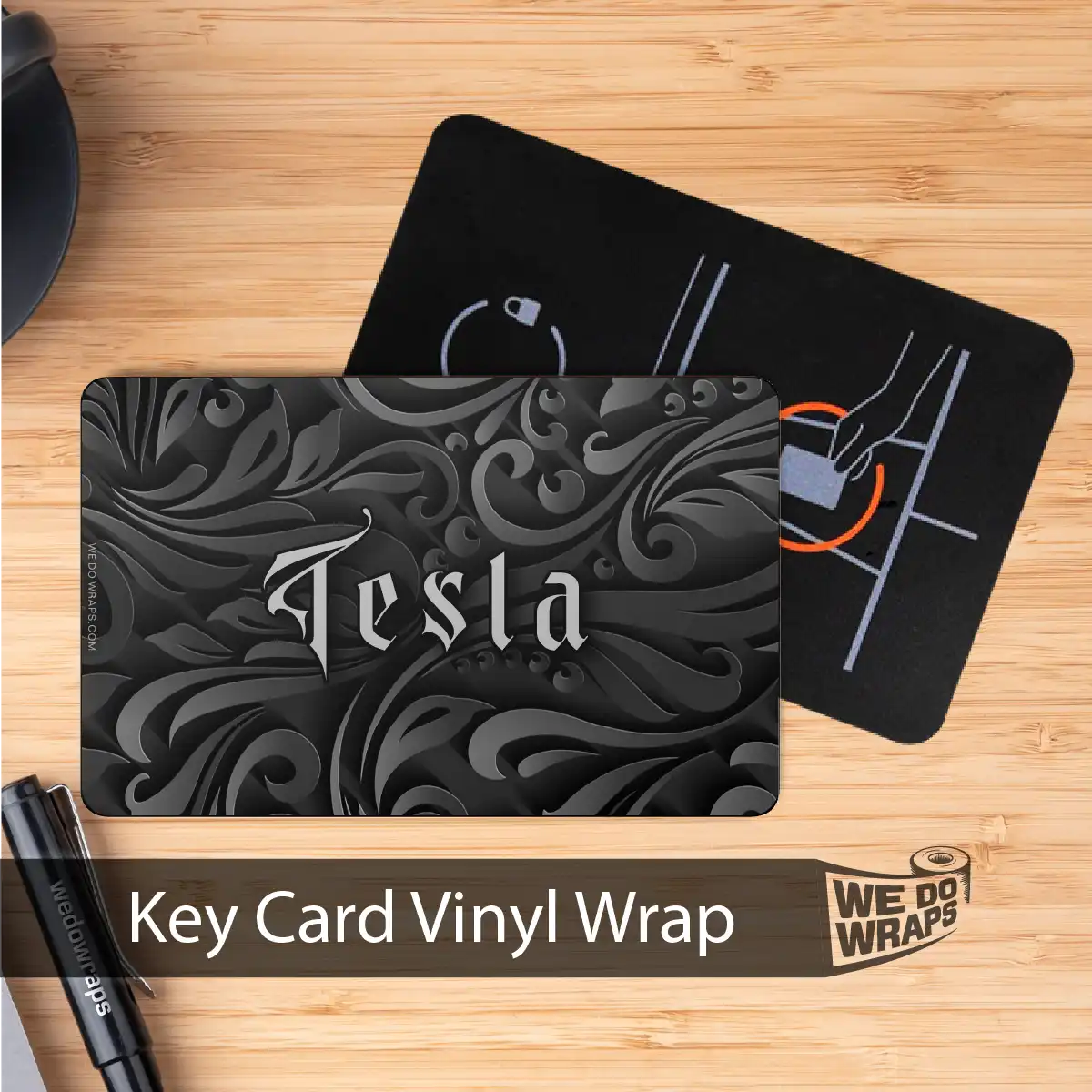 Nocturnal Petals | NFC Key Card Wrap