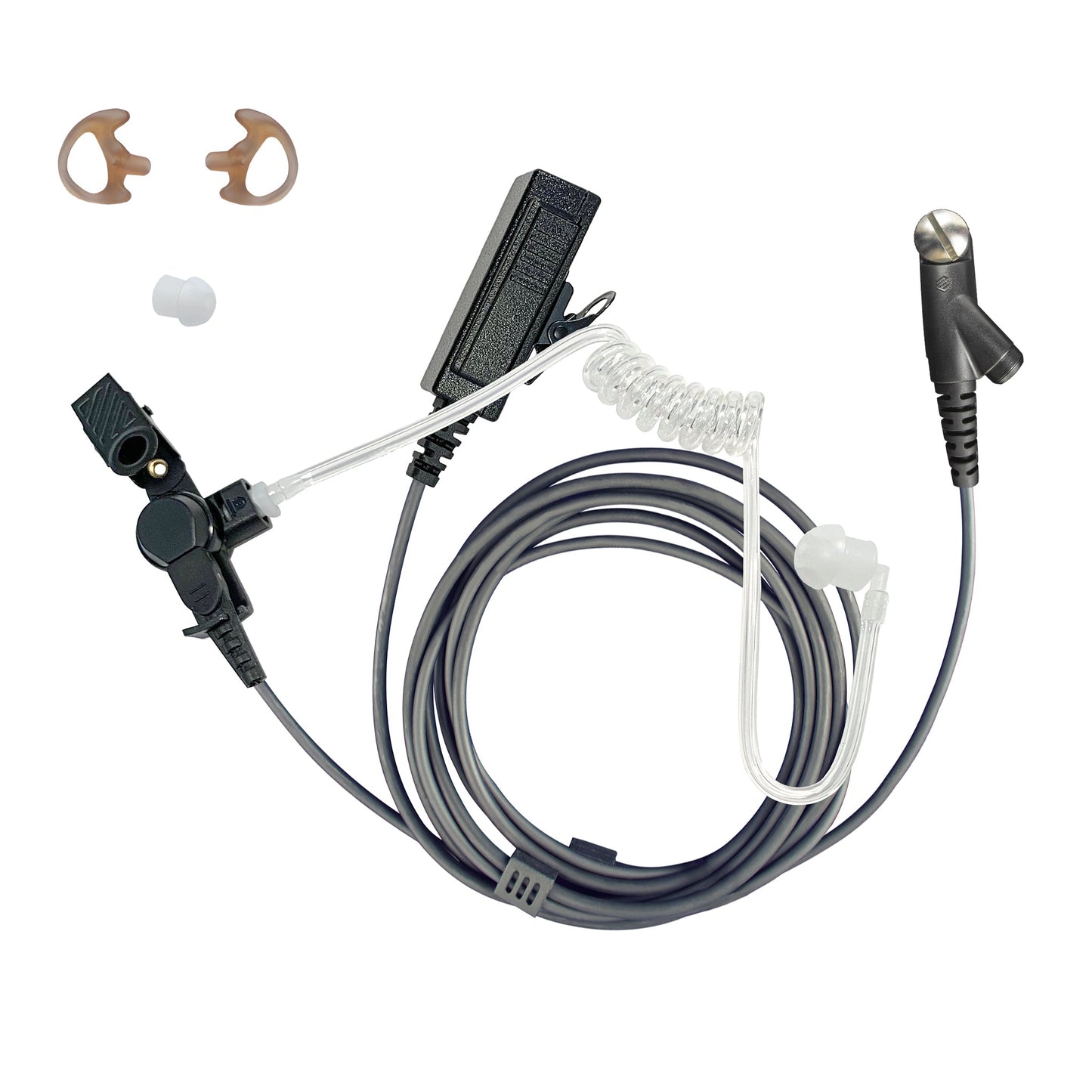 Tactical Mic & Earpiece Kit - Hardwired Harris: XL-150/P, XG-100/P, XL-185/P/Pi, XL-200/P/Pi, XL-400