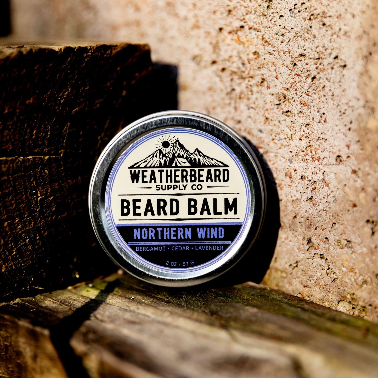 Northern Wind Beard Balm - Bergamot, Cedar, Lavender