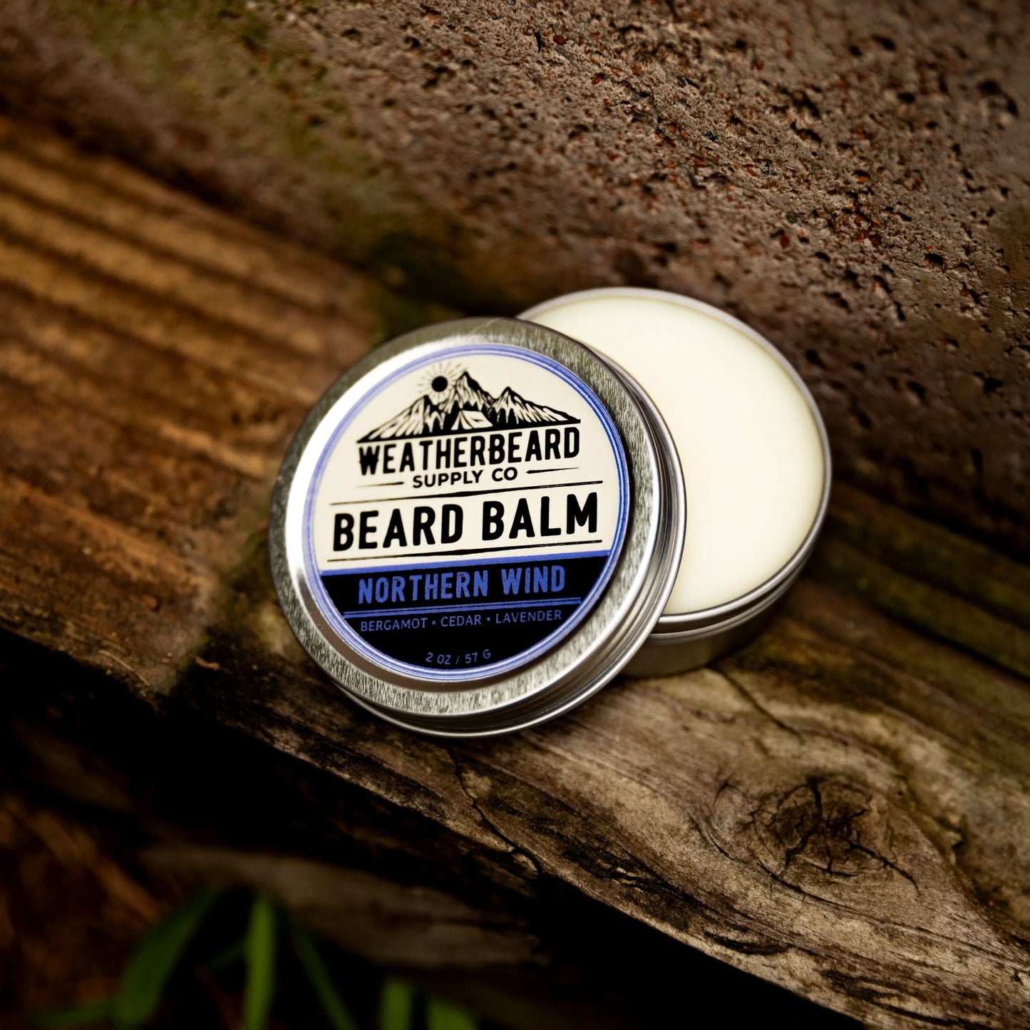 Northern Wind Beard Balm - Bergamot, Cedar, Lavender