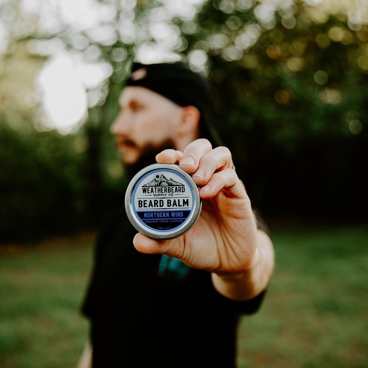 Northern Wind Beard Balm - Bergamot, Cedar, Lavender