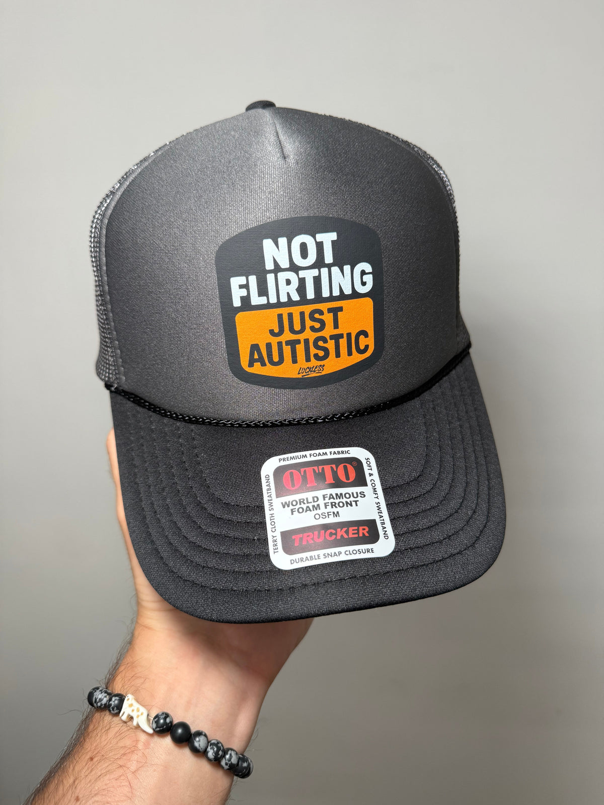 Not Flirting Just Autistic | Trucker Hat