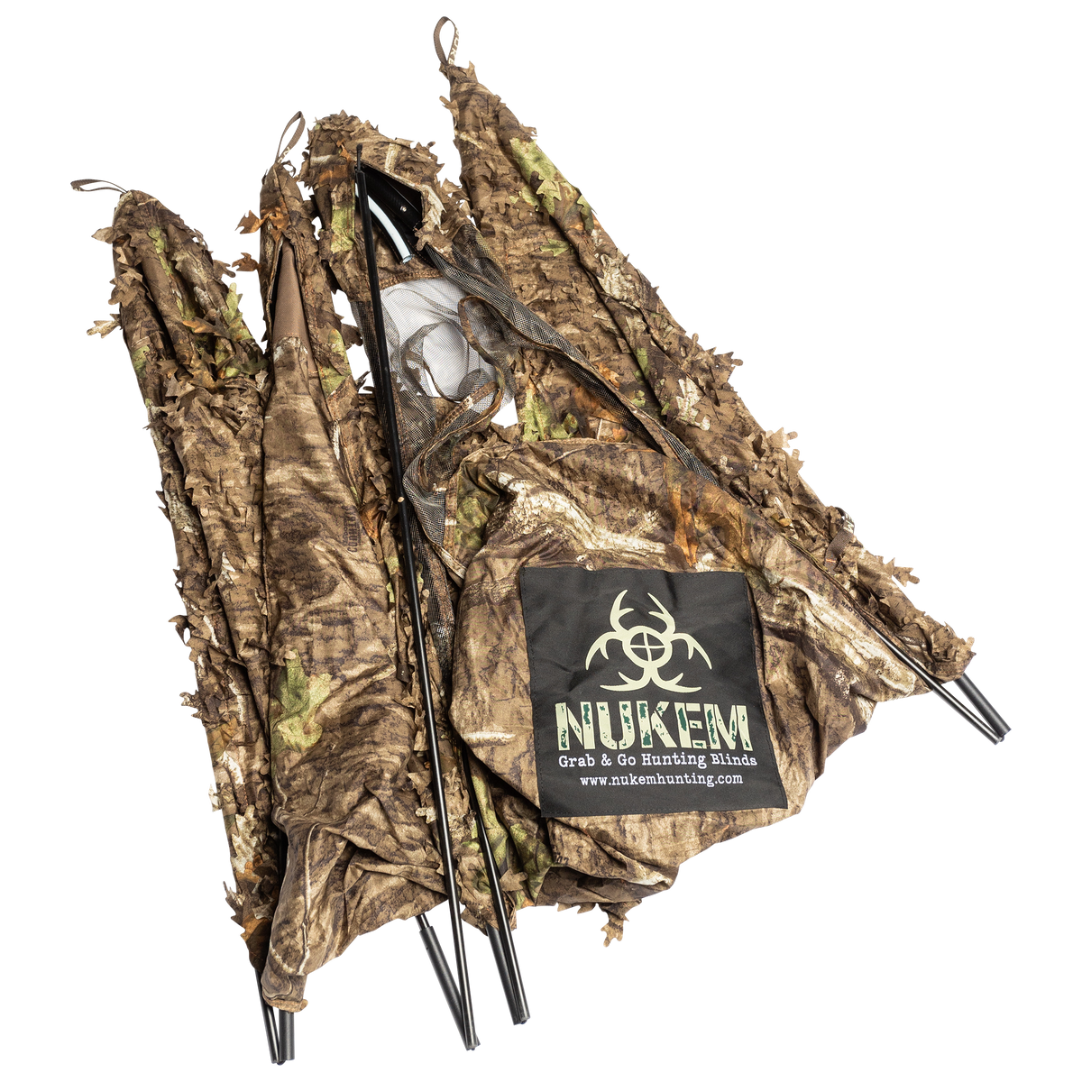 Nukem Hunting Blind - Mossy Oak Country Roots 3D Leafy