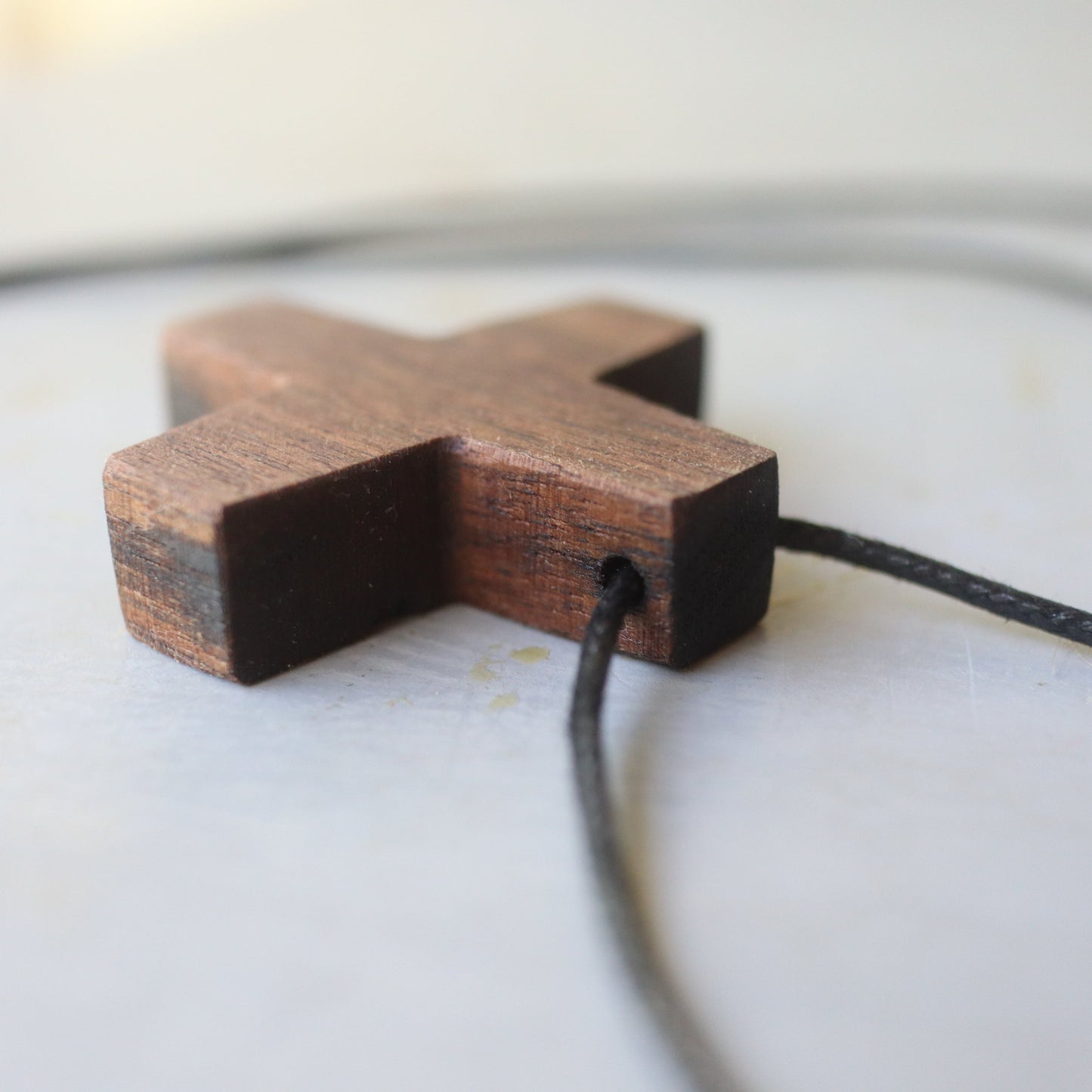 Walnut Cross Necklaces