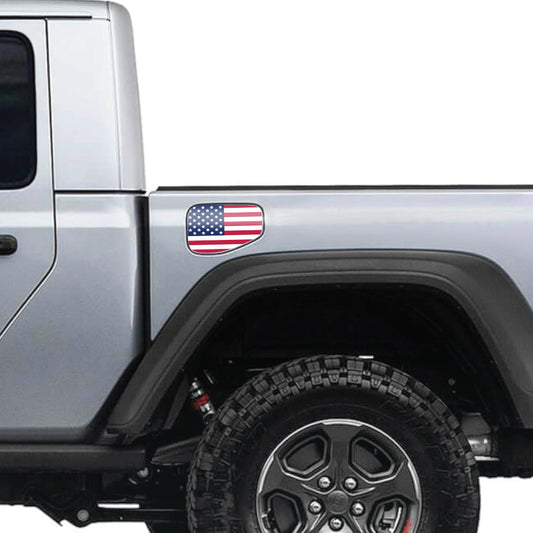 Old Glory Gas Cap Decal for JT or Gladiator