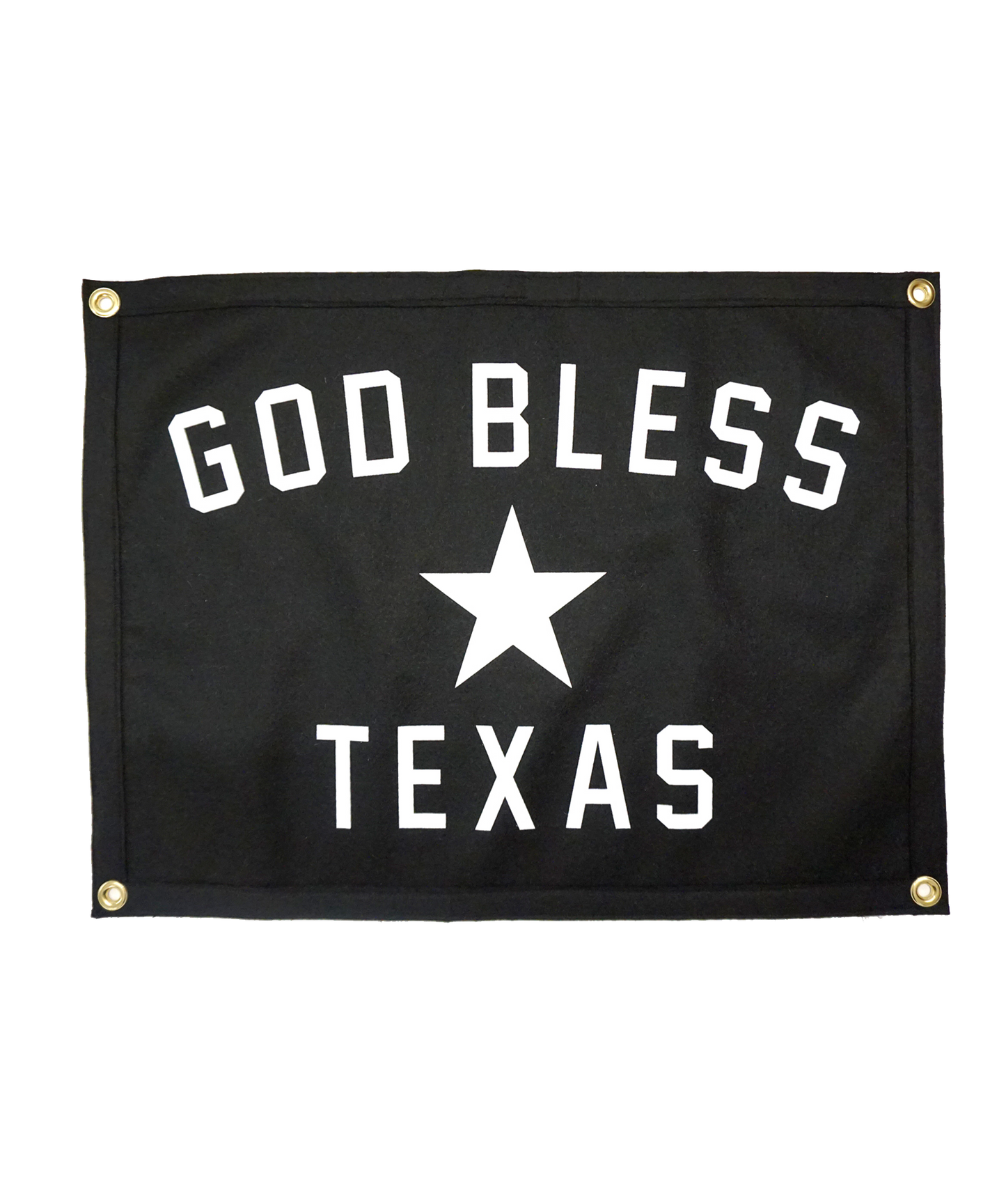 God Bless Texas Camp Flag • Manready Mercantile x Oxford Pennant Original