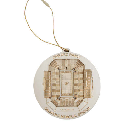 Norman, Oklahoma Ornament Art (Gaylord Family Oklahoma Memorial Stadium)