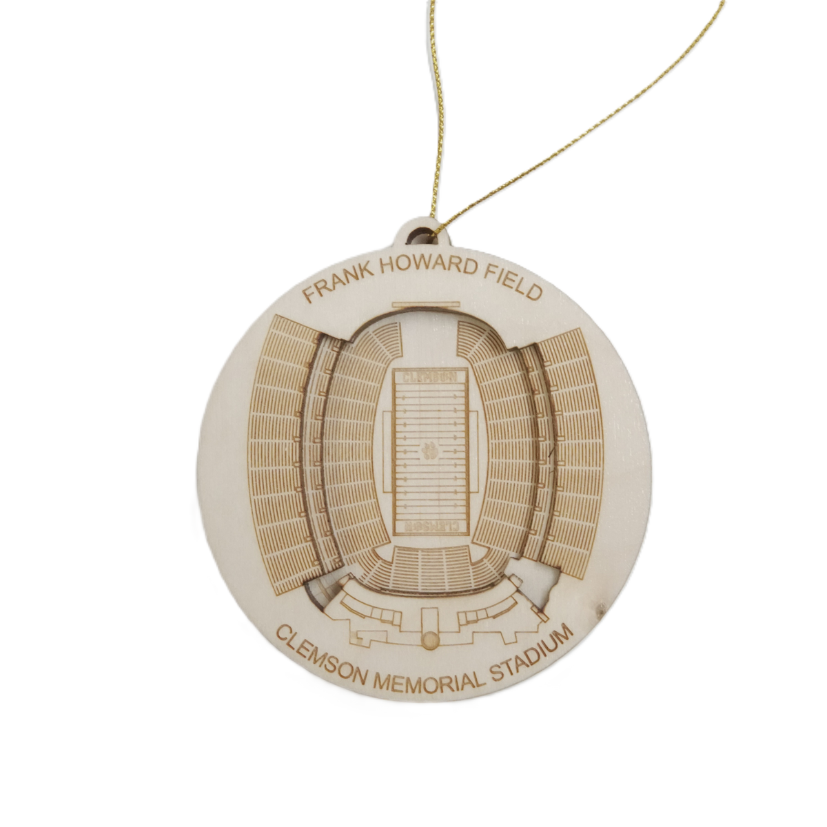Clemson, South Carolina Ornament Art (Memorial Stadium)