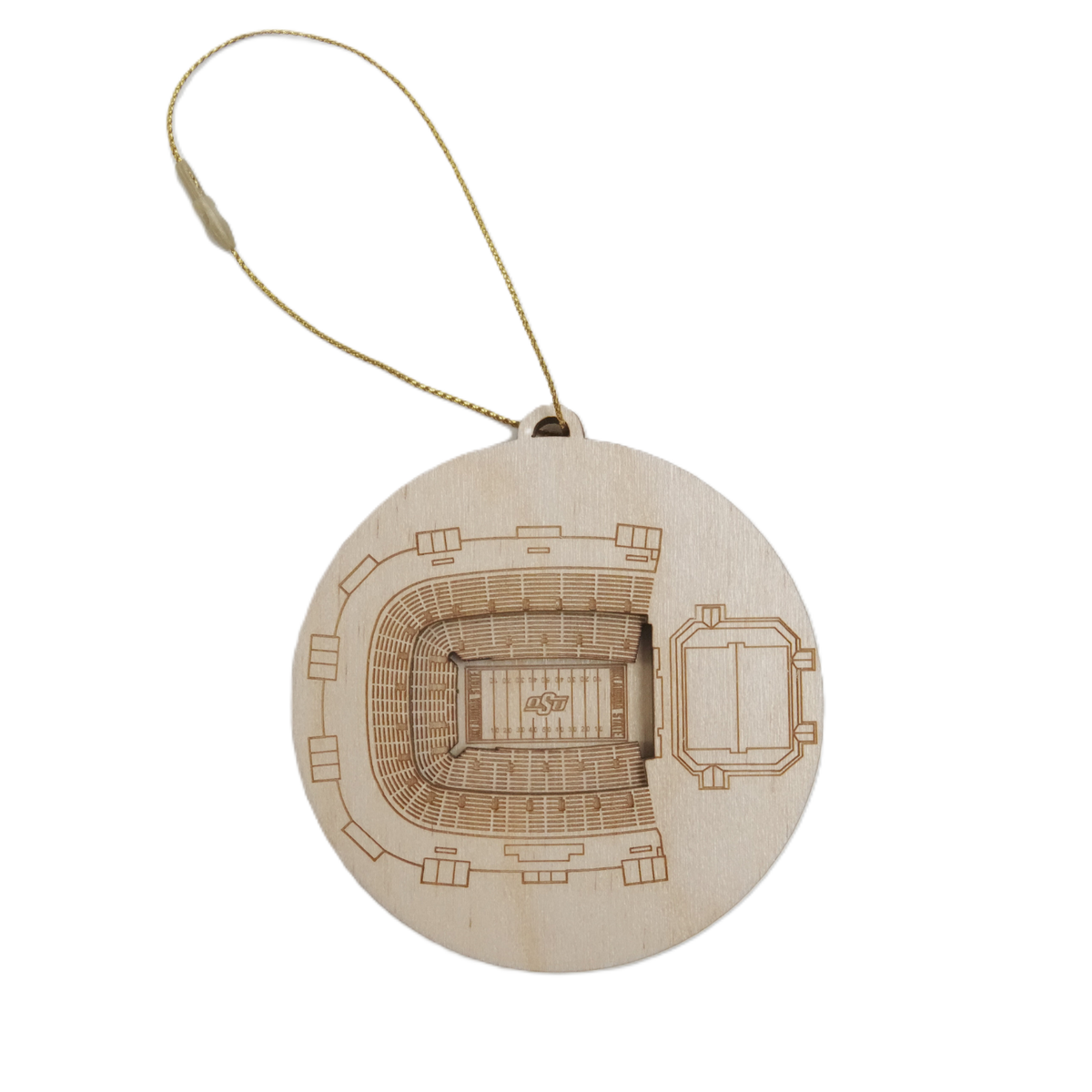 Stillwater, Oklahoma Ornament Art (Boone Pickens Stadium)