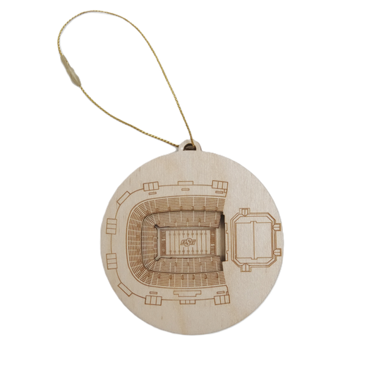 Stillwater, Oklahoma Ornament Art (Boone Pickens Stadium)