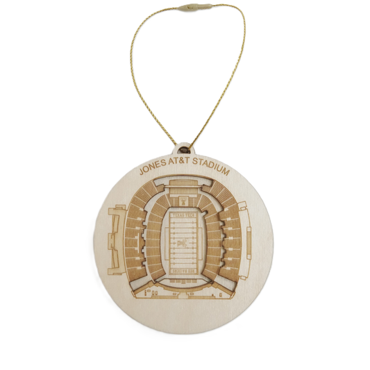 Lubbock, Texas Ornament Art (Jones AT&T Stadium)