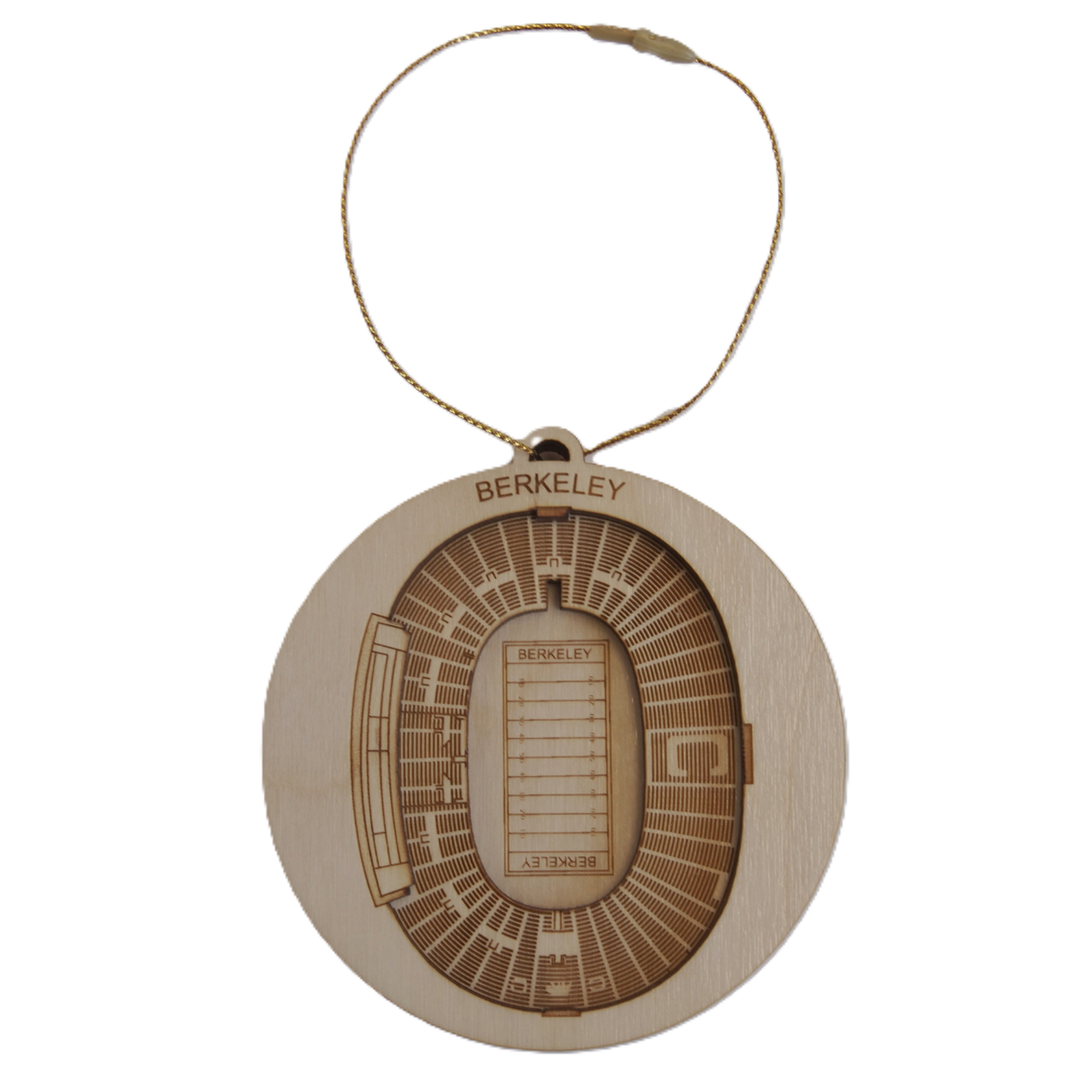 Berkeley, California Ornament Art (California Memorial Stadium)