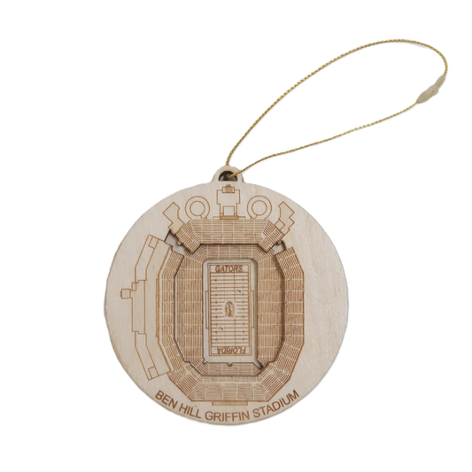 Gainesville, Florida Ornament Art (Ben Hill Griffin Stadium)
