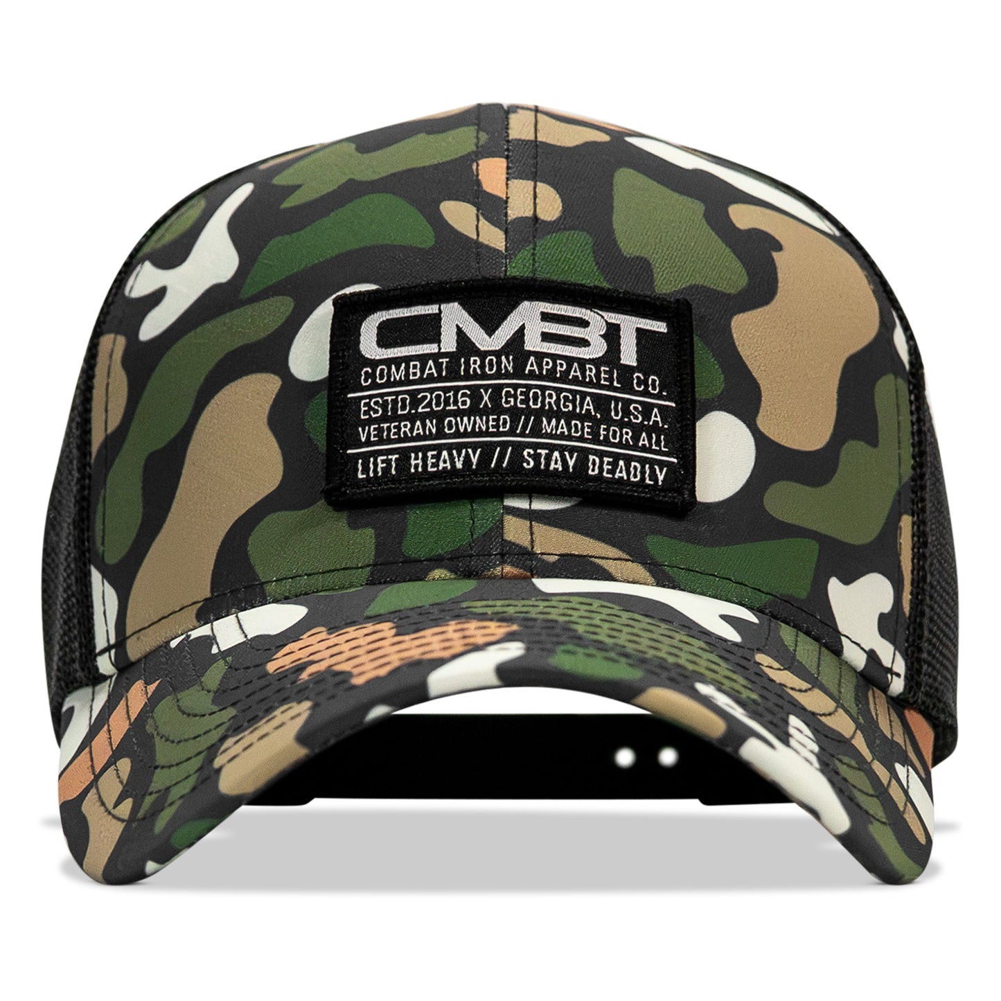 Branded CMBT Labeled Mid-Profile Snapback Hat