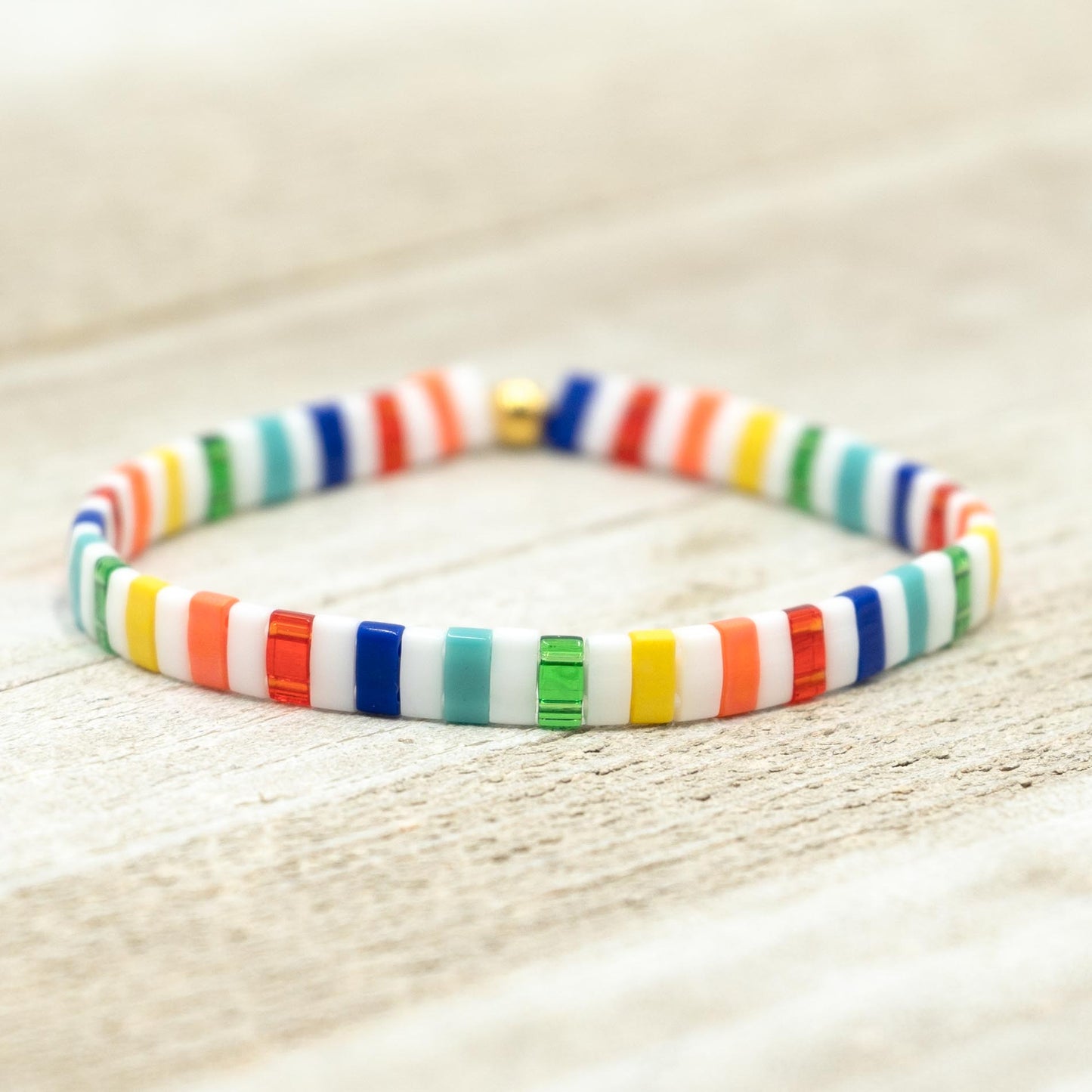 OVER THE RAINBOW - Tila Bead Bracelet | Single
