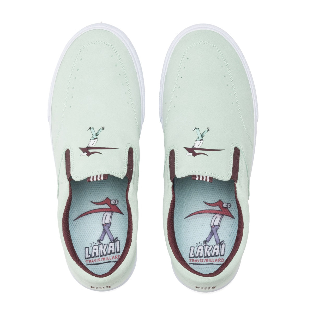 Lakai Shoes Owen VLK - Mint Suede