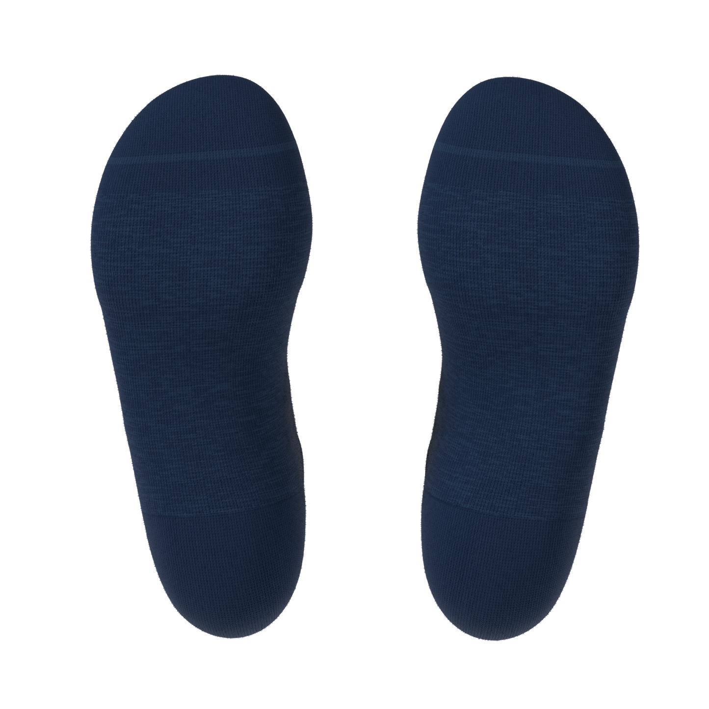 The Ocean Blue | Chambray Heather Heel Hammock™ Ankle Socks