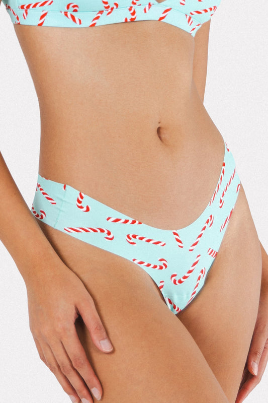 The Peppermint Pimp Canes | Candy Cane Seamless Thong