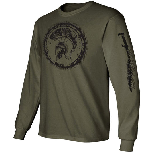 Olive Drab Molon Labe Longsleeve T
