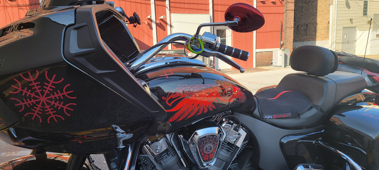 Odin's Ravens Tank Decal Set for Indian Powerplus lineup