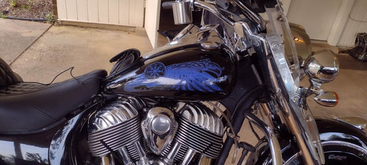 Odin's Ravens Universal Tank Decals - Blue