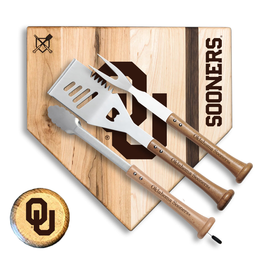 University of Oklahoma "SILVER SLUGGER" Combo Set