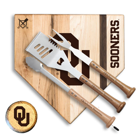 University of Oklahoma "SILVER SLUGGER" Combo Set