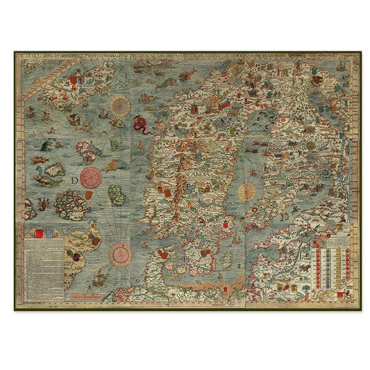 Carta Marina Print
