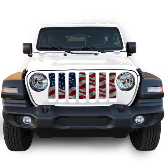 Classic Old Glory Collection American Flag Grille Inserts