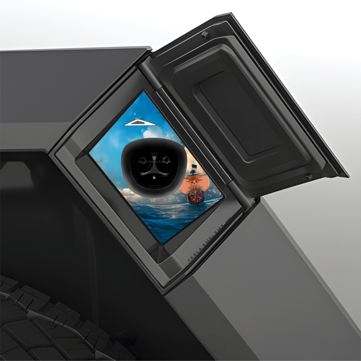 One Piece Tesla Charge Port Wrap | Cybertruck