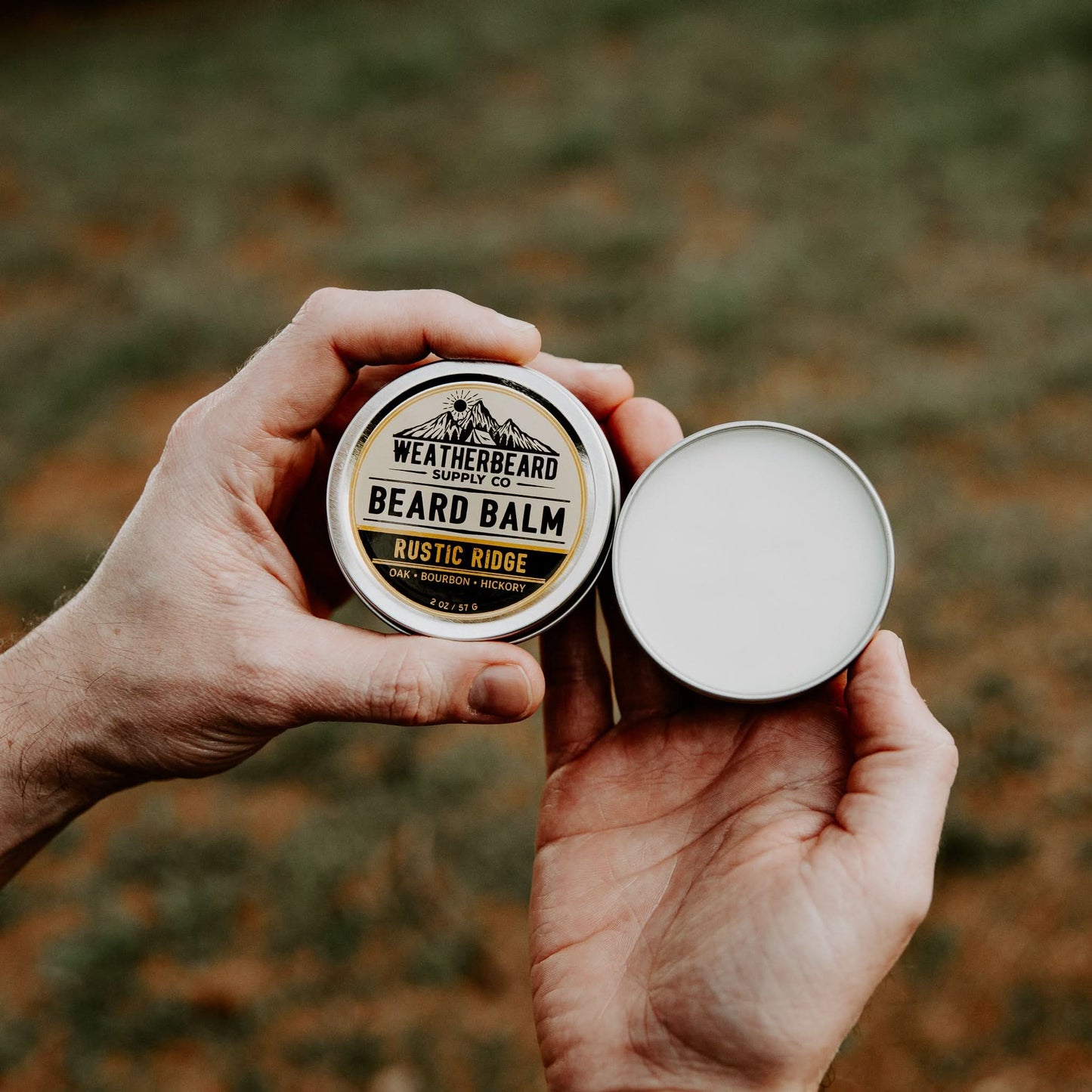 Rustic Ridge Beard Balm - Oak, Bourbon, Hickory