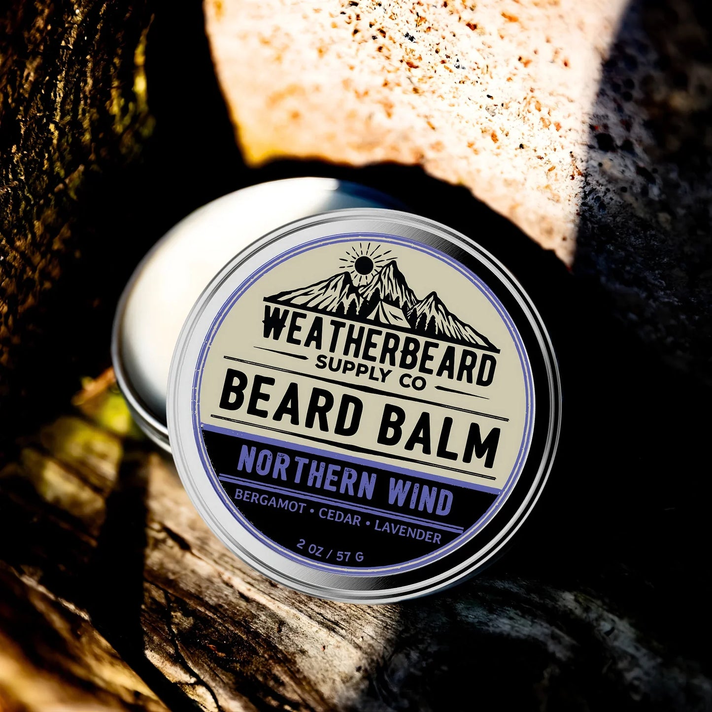 Northern Wind Beard Balm - Bergamot, Cedar, Lavender