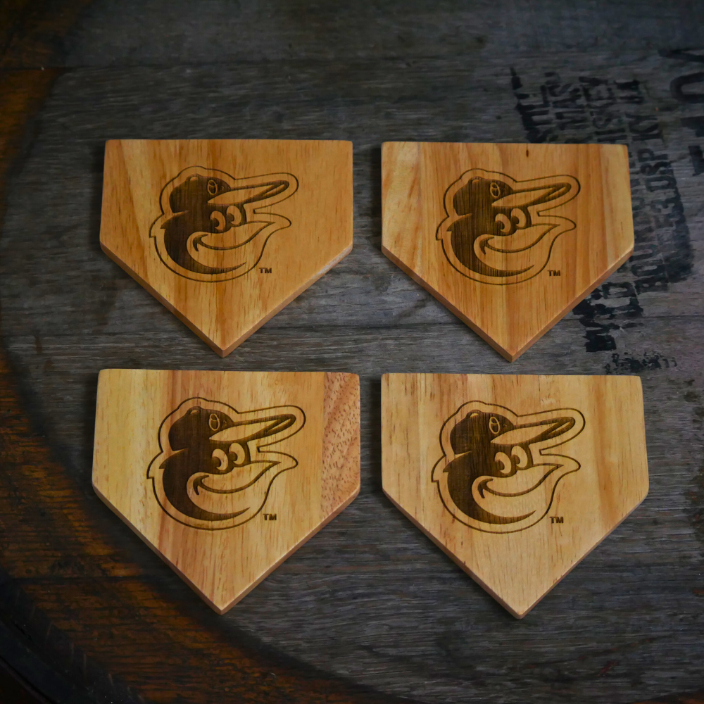 Baltimore Orioles Dugout Mug® | Wood Coaster