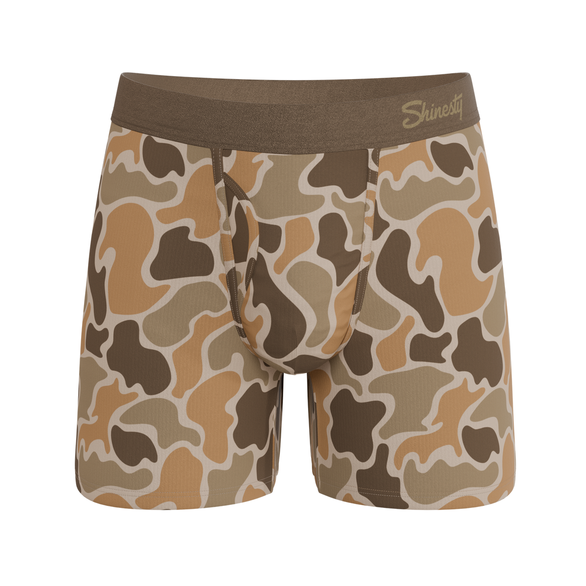 The Out Of Sight | Light Duck Camo Ball Hammock® Pouch Underwear With Fly