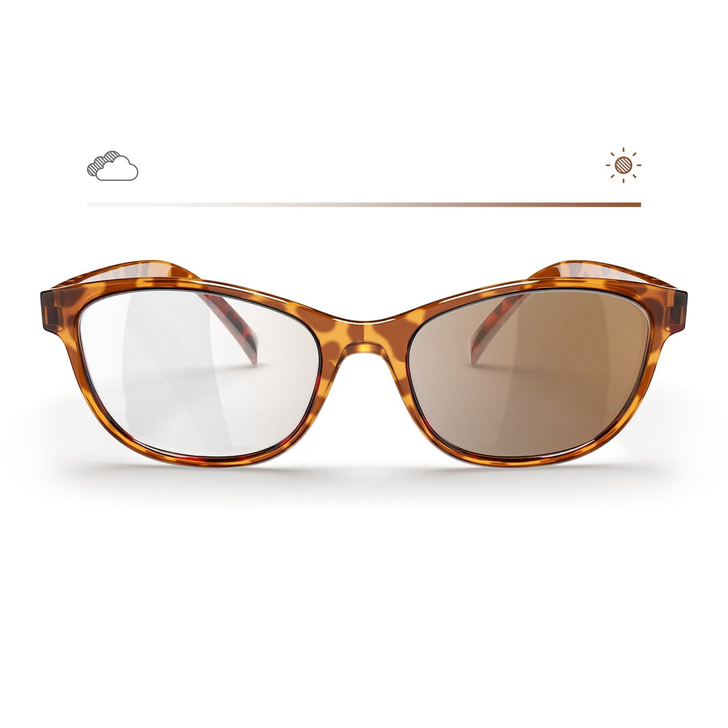 Tortoise Oval Prescription Transitions® Xtra Active