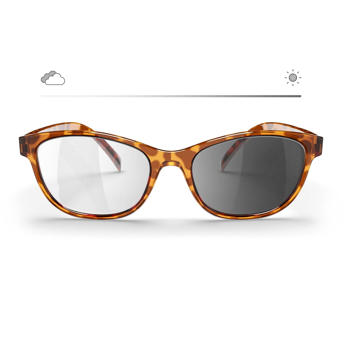 Tortoise Oval Prescription Transitions® Xtra Active