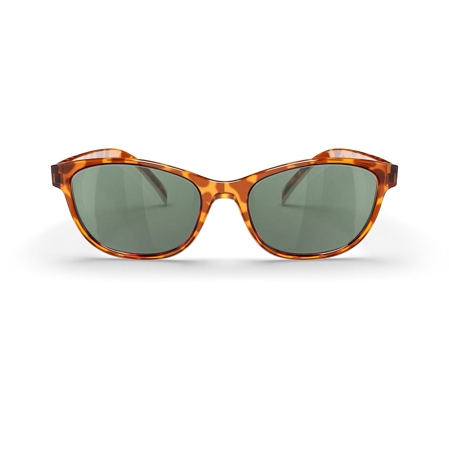 Tortoise Oval Prescription Polarized Polycarbonate Sunglasses