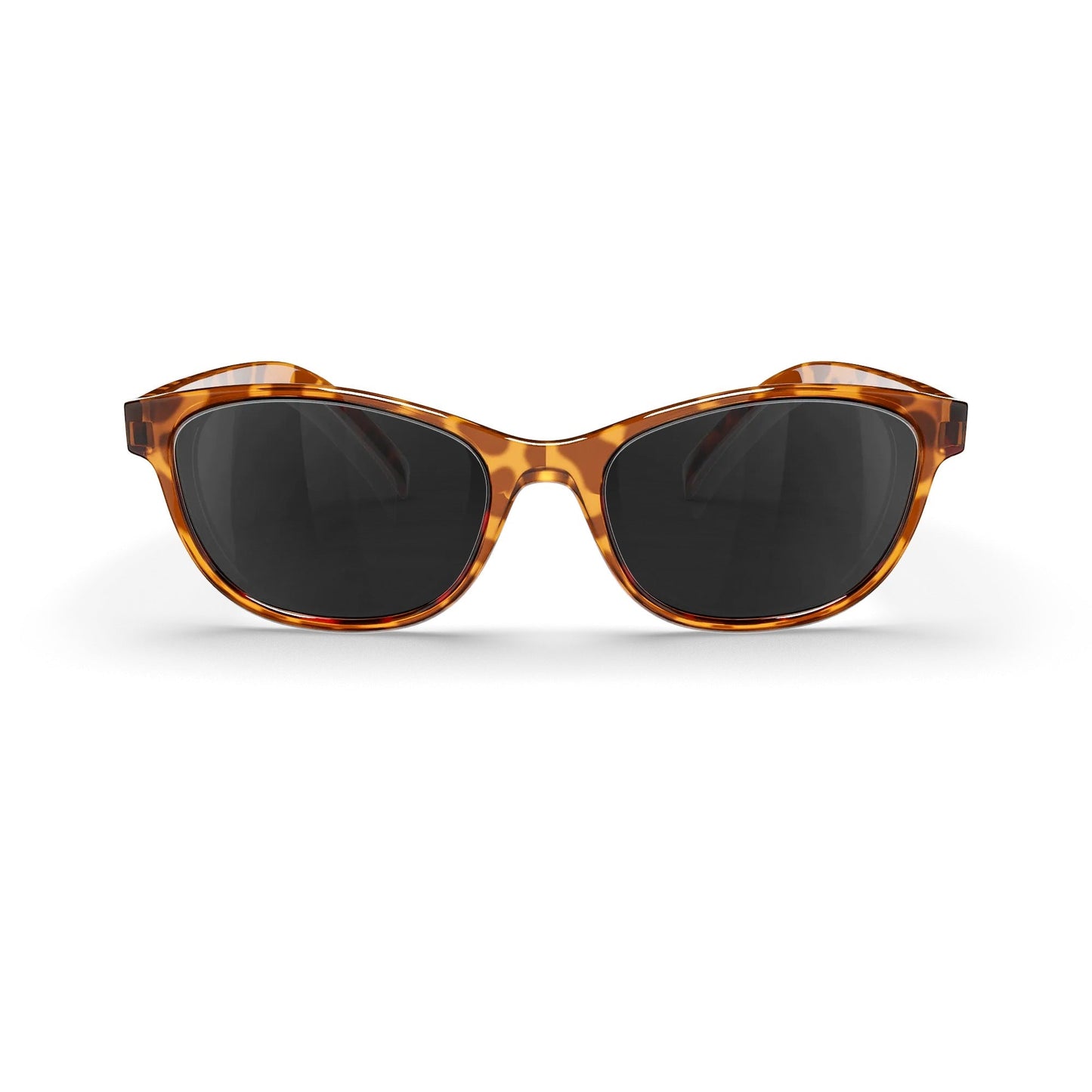 Tortoise Oval Prescription Polarized Polycarbonate Sunglasses