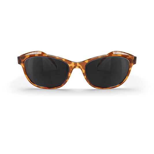 Tortoise Oval Prescription Polarized Polycarbonate Sunglasses