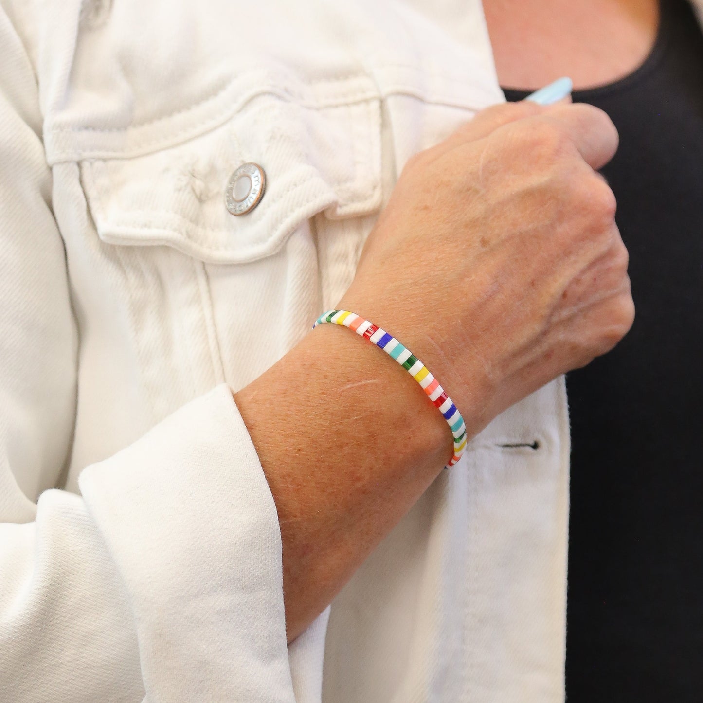 OVER THE RAINBOW - Tila Bead Bracelet | Single