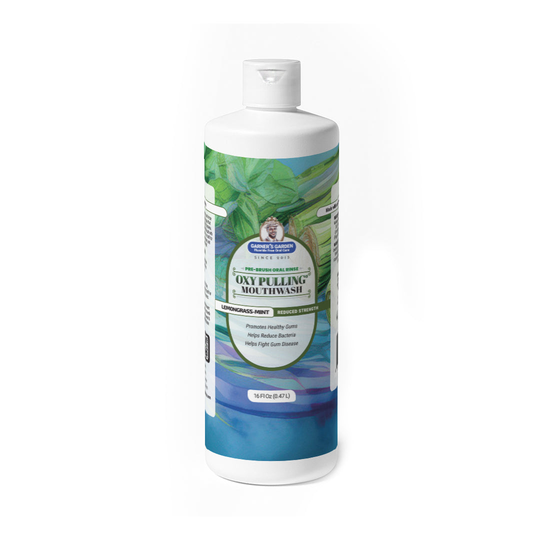 Oxy Pulling Mouthwash | Activated Charcoal | H2O2