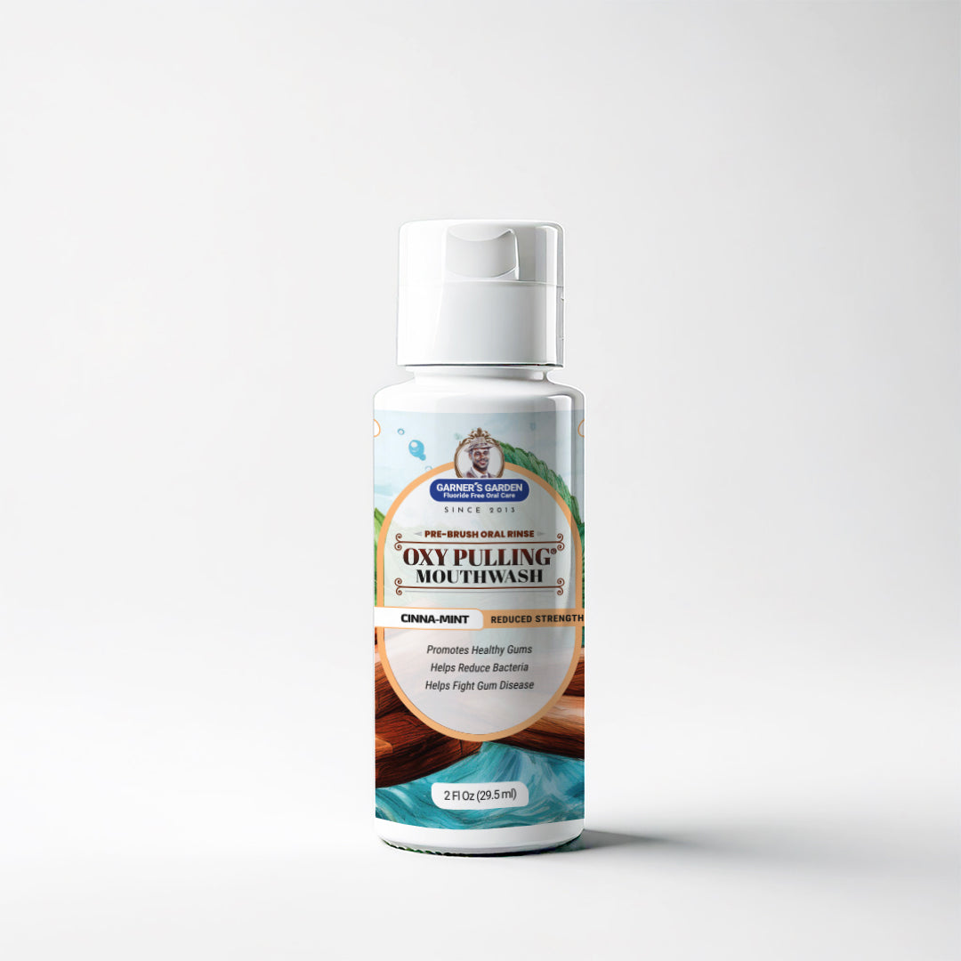 Oxy Pulling Mouthwash | Activated Charcoal | H2O2
