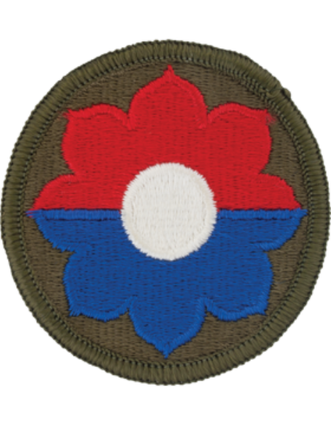 9th Infantry Division Patch - Full Color Dress Patch